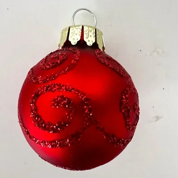 Vintage Glass Mini Christmas Ornaments – 3 Sets (45 Pieces) Collectible - Picture 6 of 14